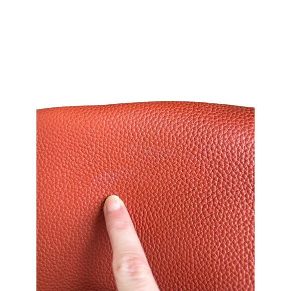 Coach Hudson Messenger Bag in Colorblock Terracotta Khaki Signature Leather - Picture 16 of 16